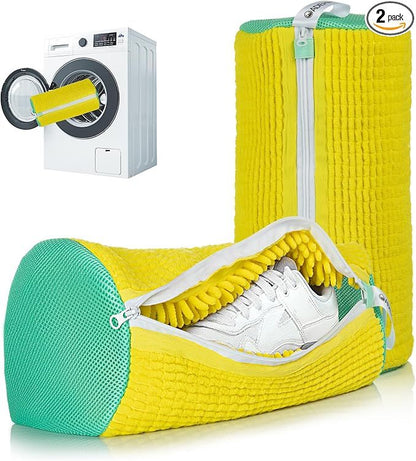 👟 Premium Shoe Washing Bag (2-Pack) – Protect Your Shoes in Every Wash
